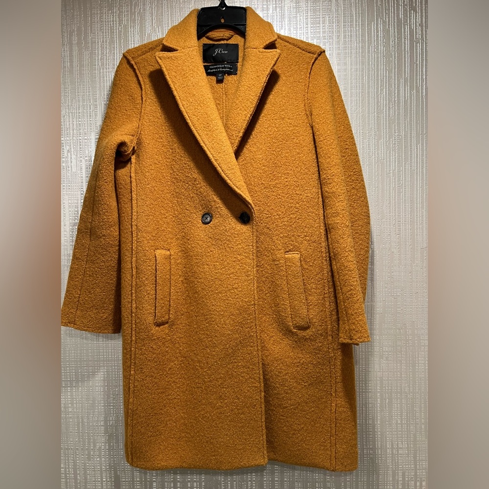 J.Crew Daphne topcoat in Italian boiled wool